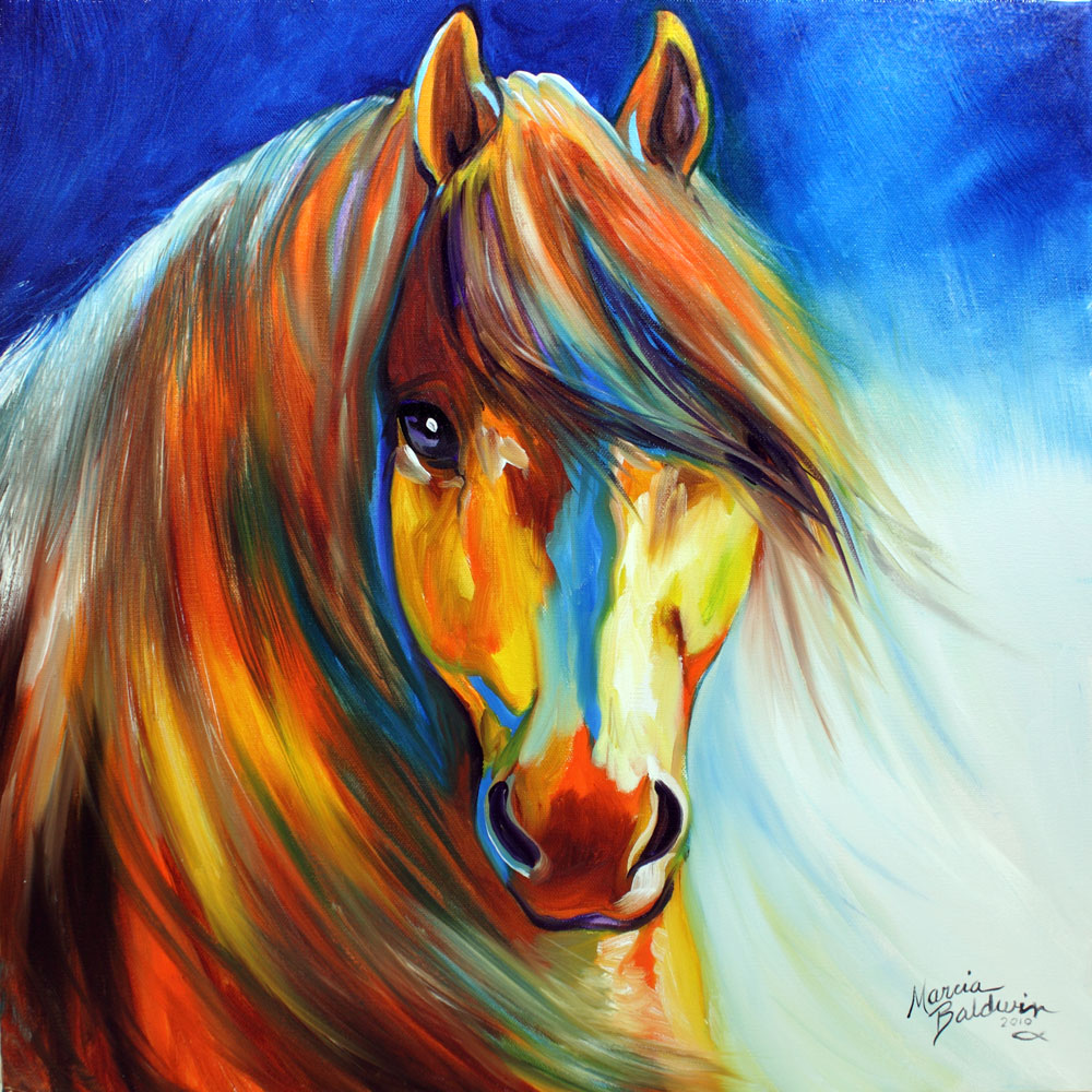 Daily Paintings Fine Art Originals by Marcia Baldwin GOLDEN GYPSY