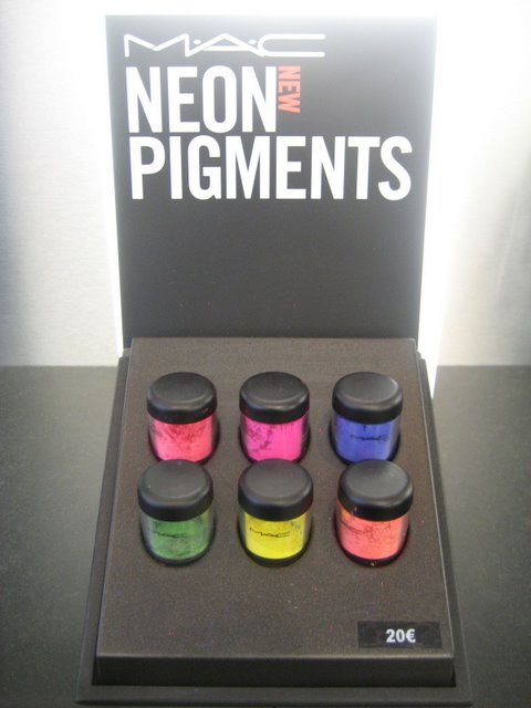 fake mac pigments