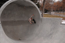 Chris skateboarding in Idaho Falls