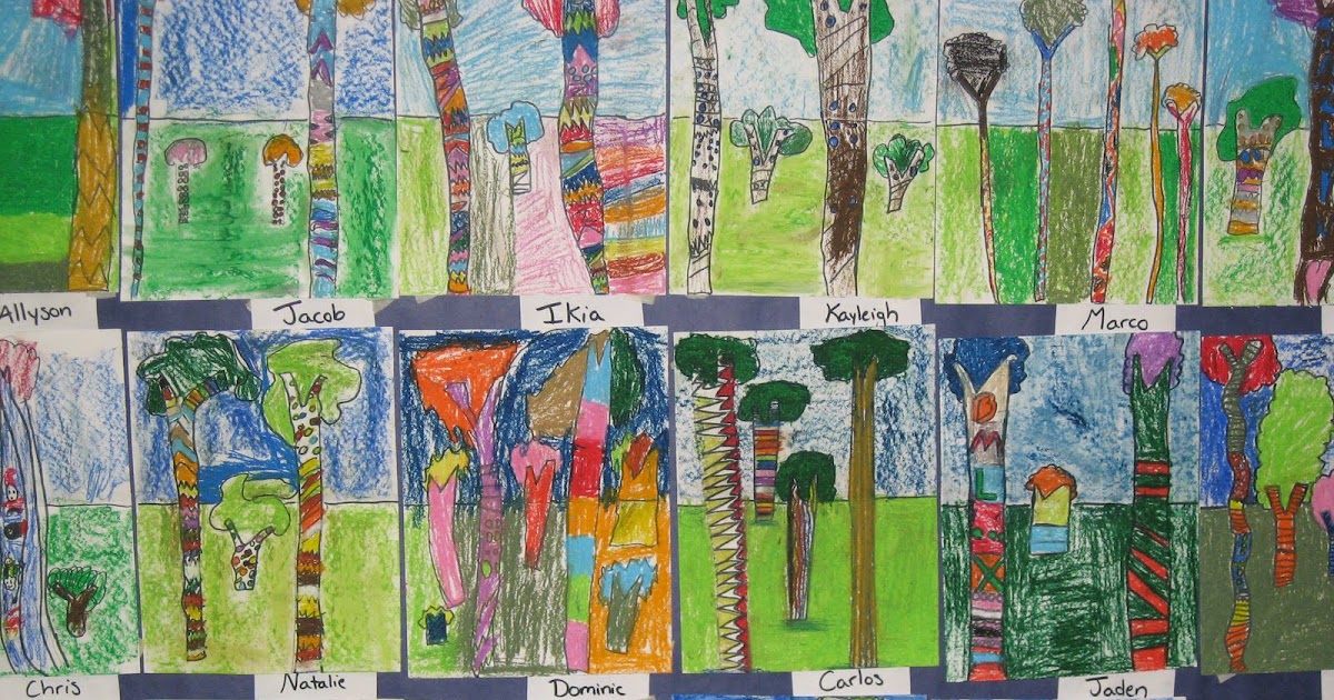 Lines, Dots, and Doodles 1st Grade, Rainforest
