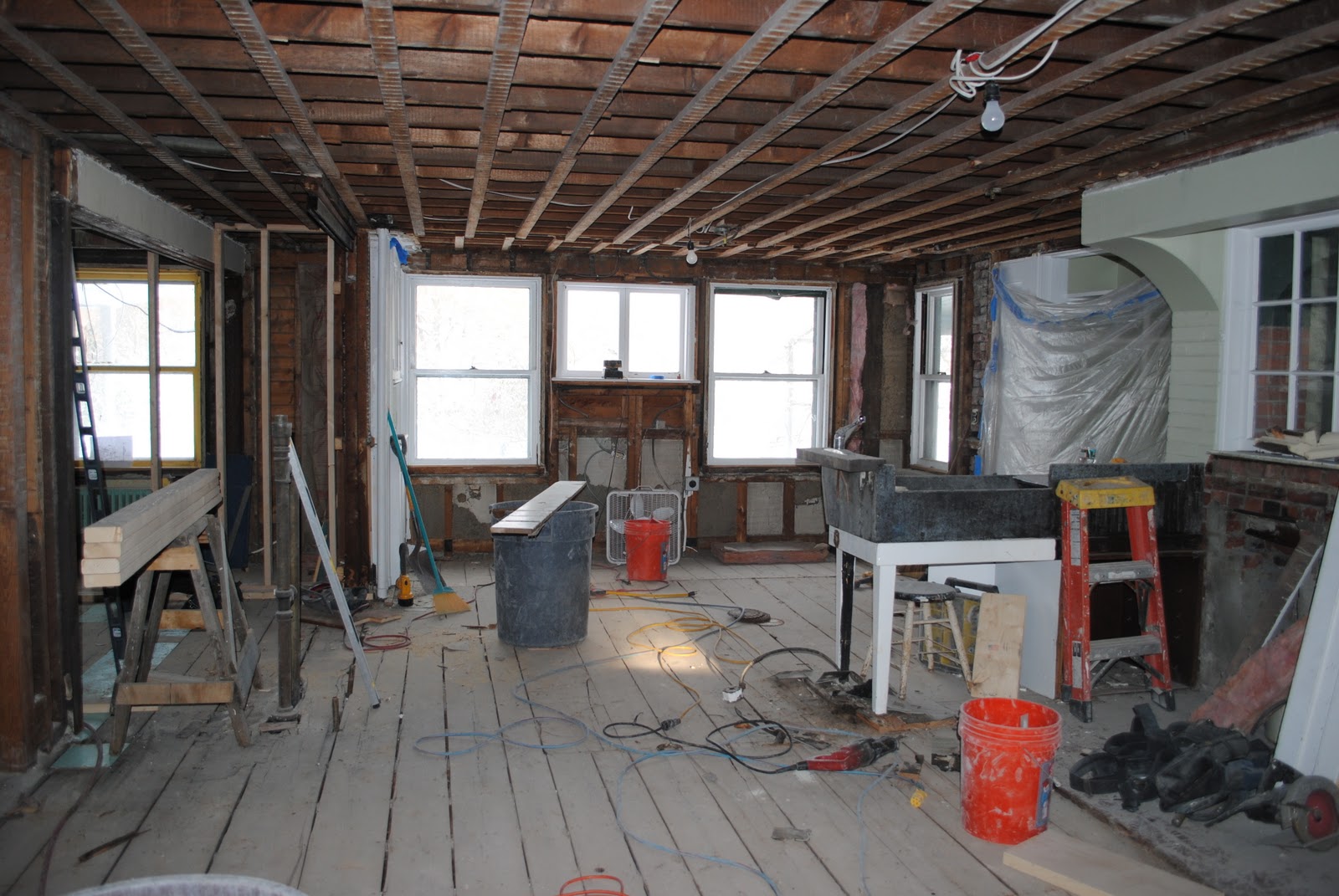 The Big House Blog Kitchen demolition