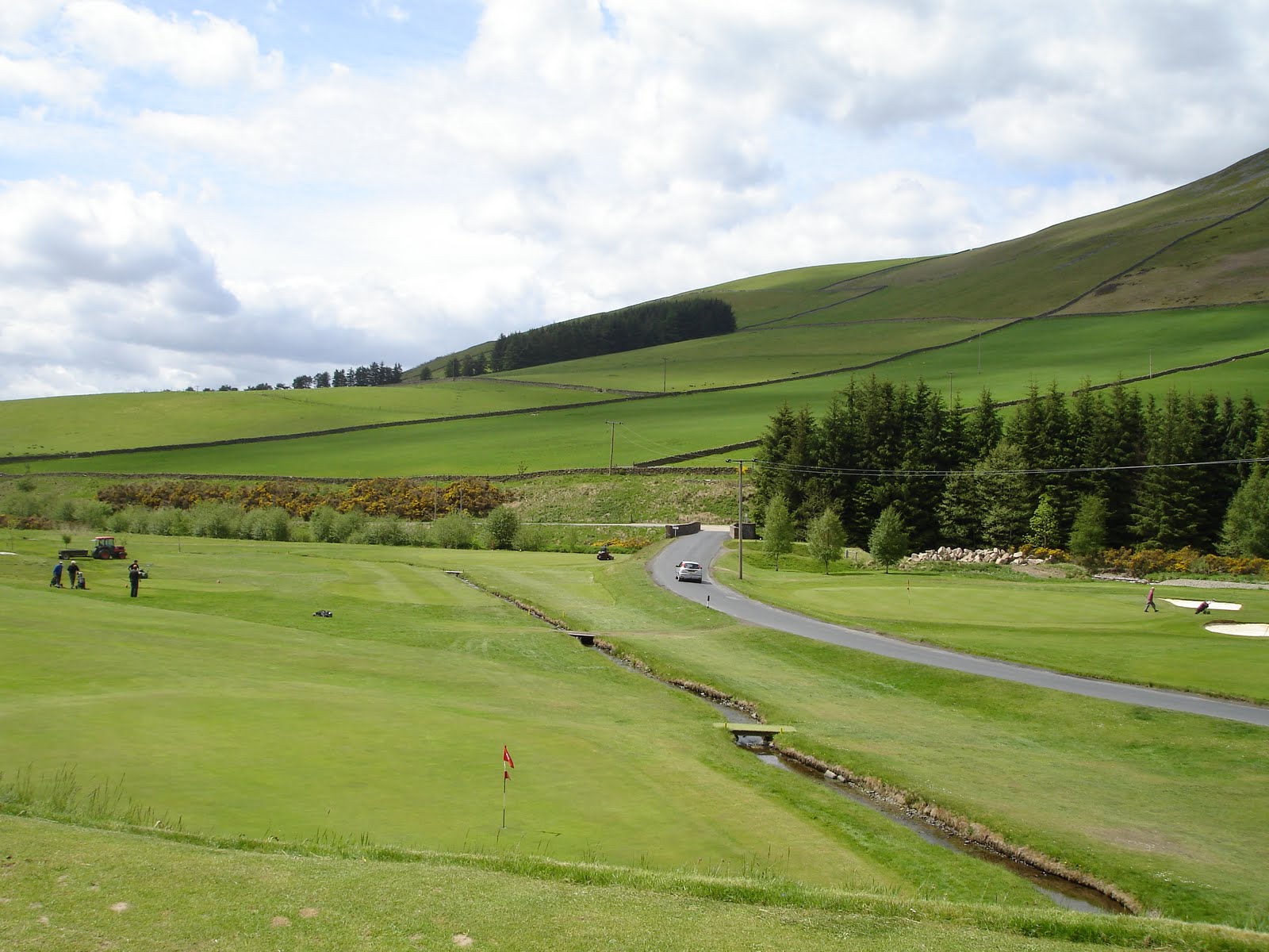 Innerleithen Golf Club june 2010 Innerleithen Golf Club june 2010