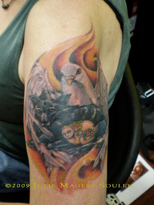 weeks and I have my specially designed by Mez Love tattoo. Thanks Mez! weeks and I have my specially designed by Mez Love tattoo. Thanks Mez!