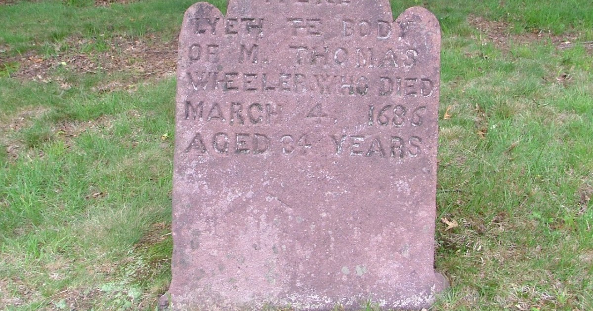 A Wheeler Family History My Ancestor, Thomas Wheeler