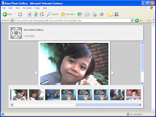 cara Membuat Web Photo Gallery dengan Photoshop cs 3, cs 4, cs 5, cs 6