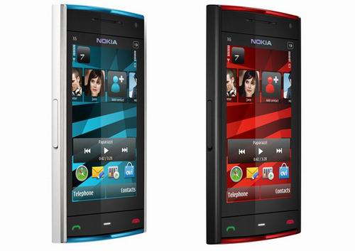 nokia x6 blue colour. The Nokia X6 is an innovative