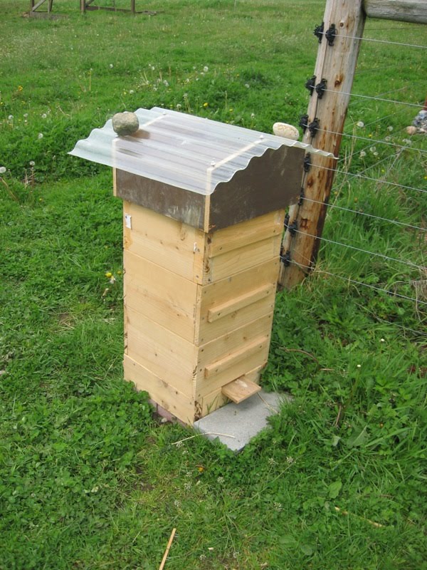 Wallace Bees Homemade Warre Hives
