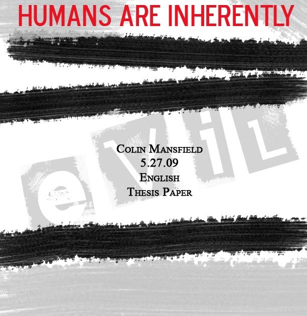 Humans are inherently good essay
