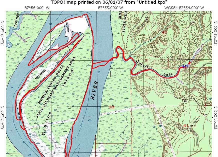 out2sea03 Circumnavigation of Gravine Island on a Clif Bar...