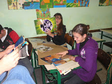 Alunos desenvolvendo trabalhos sobre o Bullying!