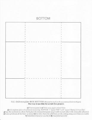 3x3 card template