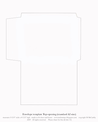 Commercial Envelope Template