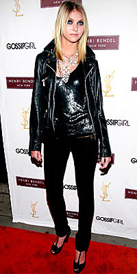 Taylor Momsen Leather