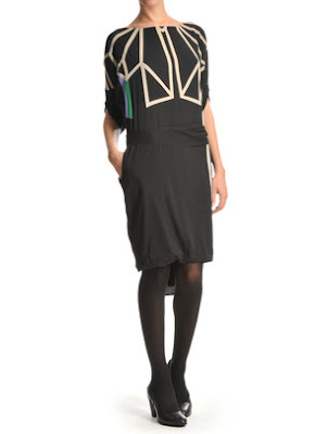 Diesel Black Gold Pasquy silk black and gold dress. Diesel Black Gold Pasquy silk
