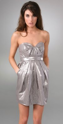 Silver Cocktail Dress