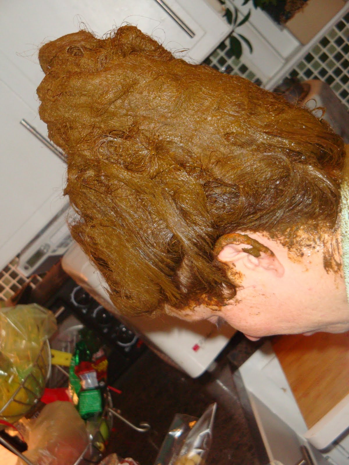 Hart Of The Matter Henna in my hair