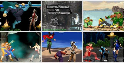 o85 Mortal Kombat vs Street Fighter PC