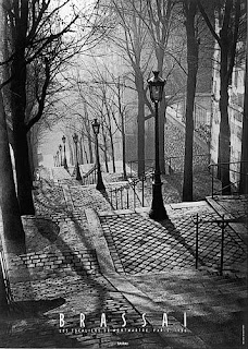 les escaliers de Montmartre - Brassaï 1936