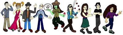 Some of the Maybe Crew