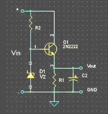 Rangkaian regulator Diode Zener Rangkaian regulator Diode Zener