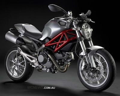 Ducati Monster 1100S Silver Color