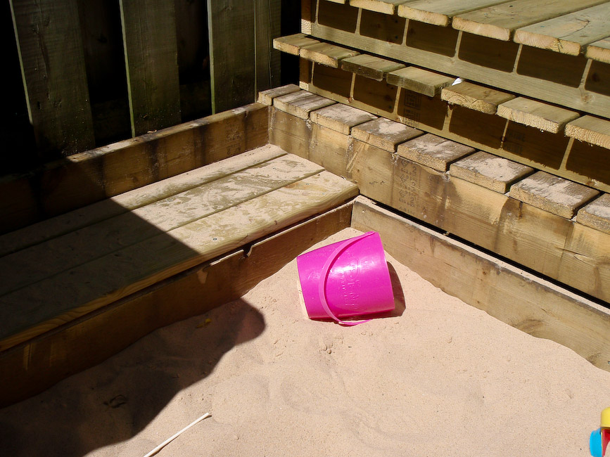 How to.... do something How to build a sandbox under your deck