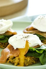 Potato Stacks With Smoked Salmon