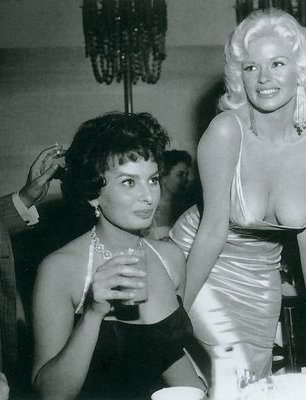 Friday Vintage Sophia Loren Jayne Mansfield