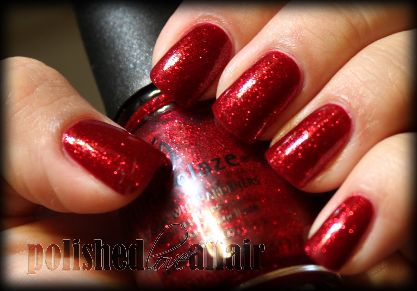 8. China Glaze Nail Lacquer in "Ruby Pumps" - wide 9