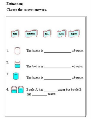 Measure and Compare Volume of Liquid