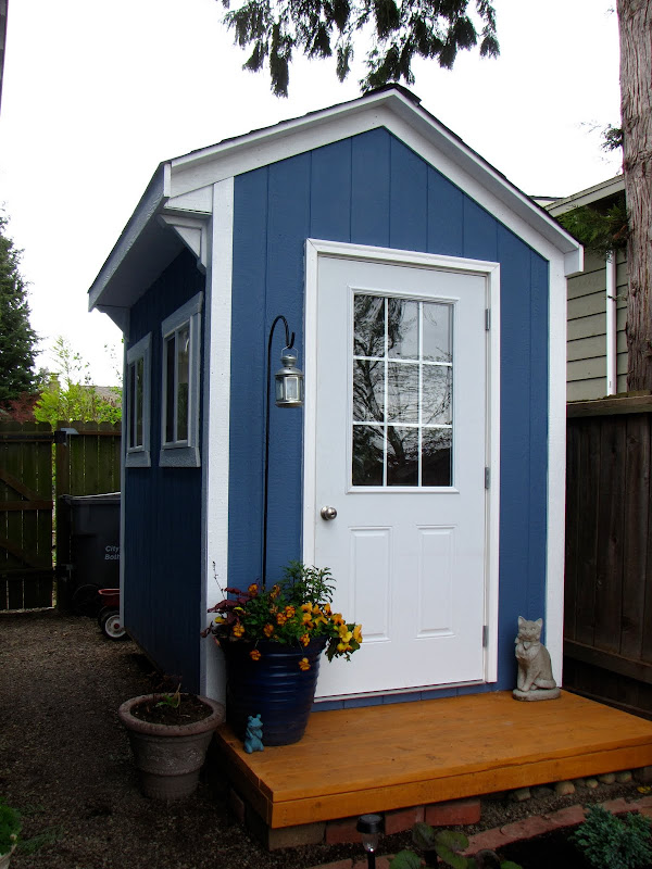 A Gardener in Progress: The garden shed.