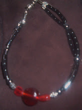 Hematite Red Stone Bracelet
