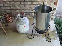 Heating the mash water