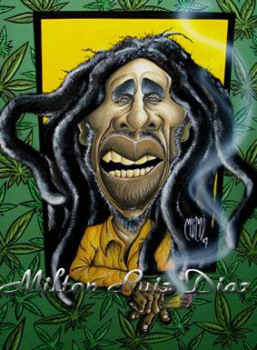 CARICATURAS BOB MARLEY caricaturas bob marley: