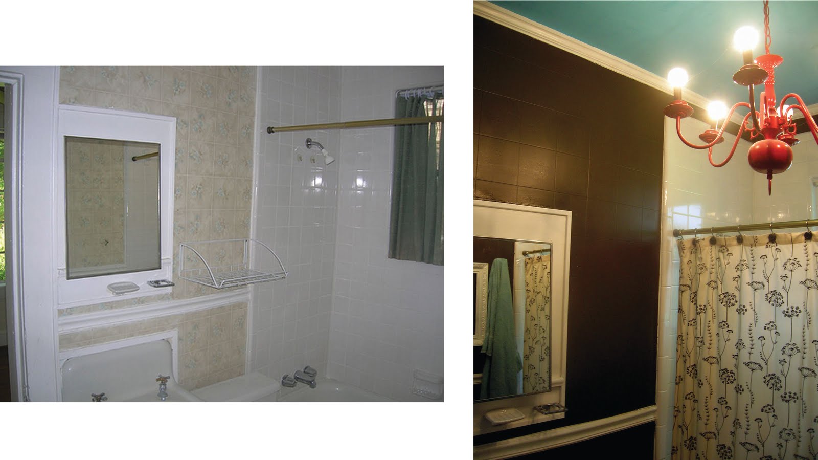 Bathrooms Painted Brown