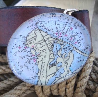 Nautical Chart Jewelry