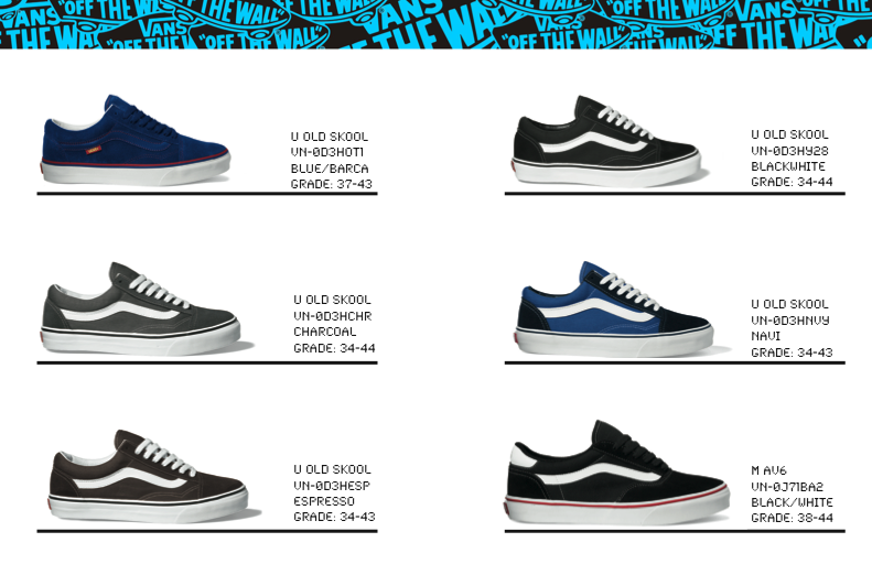 vans old skool preto 44