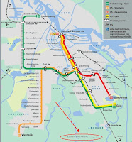 GVB metro map