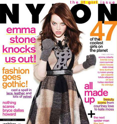 Emma Stone Covers NYLON October 2010 Emma Stone Covers NYLON October 2010