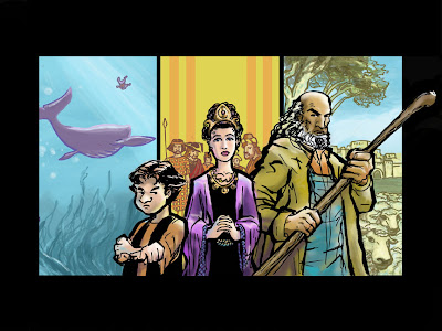 The Unlikely Chosen: A Graphic Novel Translation of the Biblical Books of Jonah, Esther, and Amos Earnest Graham and Shirley Smith Graham
