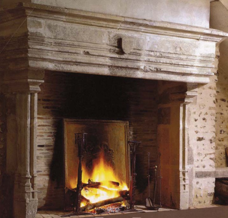 gothic fireplace