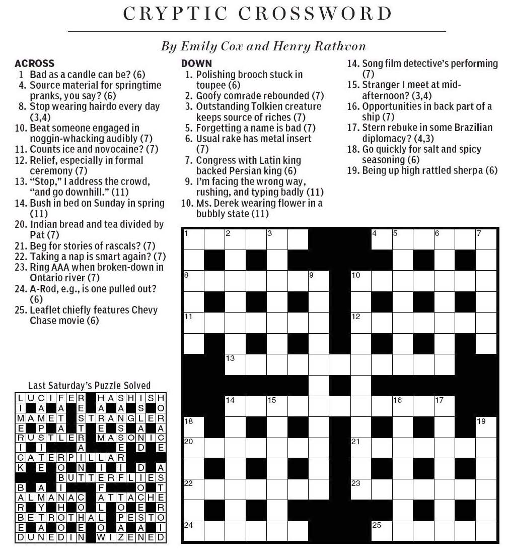 medical puzzles and crossword printable