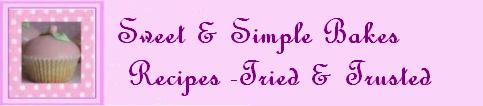 Sweet & Simple Bakes Recipes