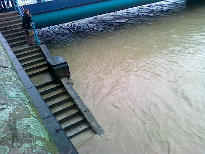 stairway to water