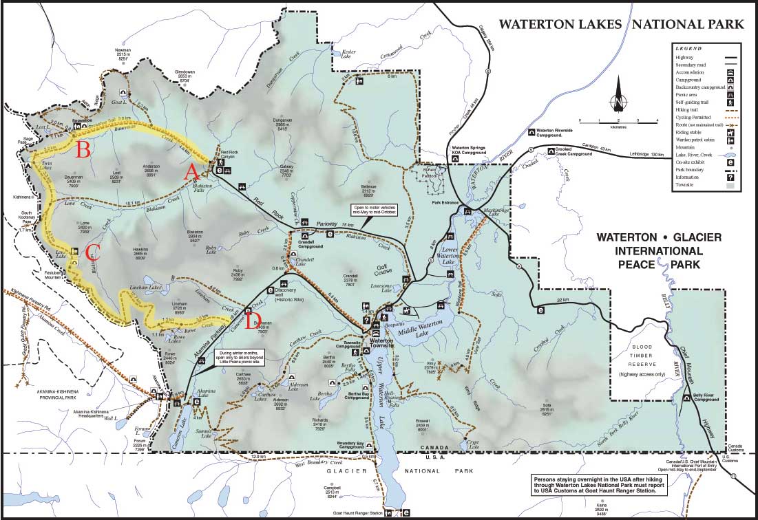 Hiking in Waterton Lakes National Park The Tamarack Trail Day 1 of 3