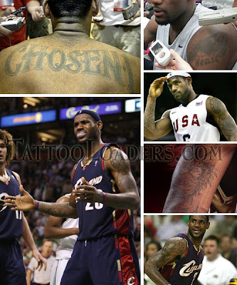 LEBRON JAMES TATTOO after TATTOO Lebron James and Kobe Bryant are amongst 2 LEBRON JAMES TATTOO after TATTOO Lebron James and Kobe Bryant are amongst 2