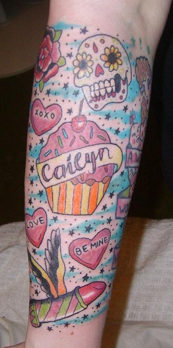 Tattoo Cupcakes Tattoo Cupcakes