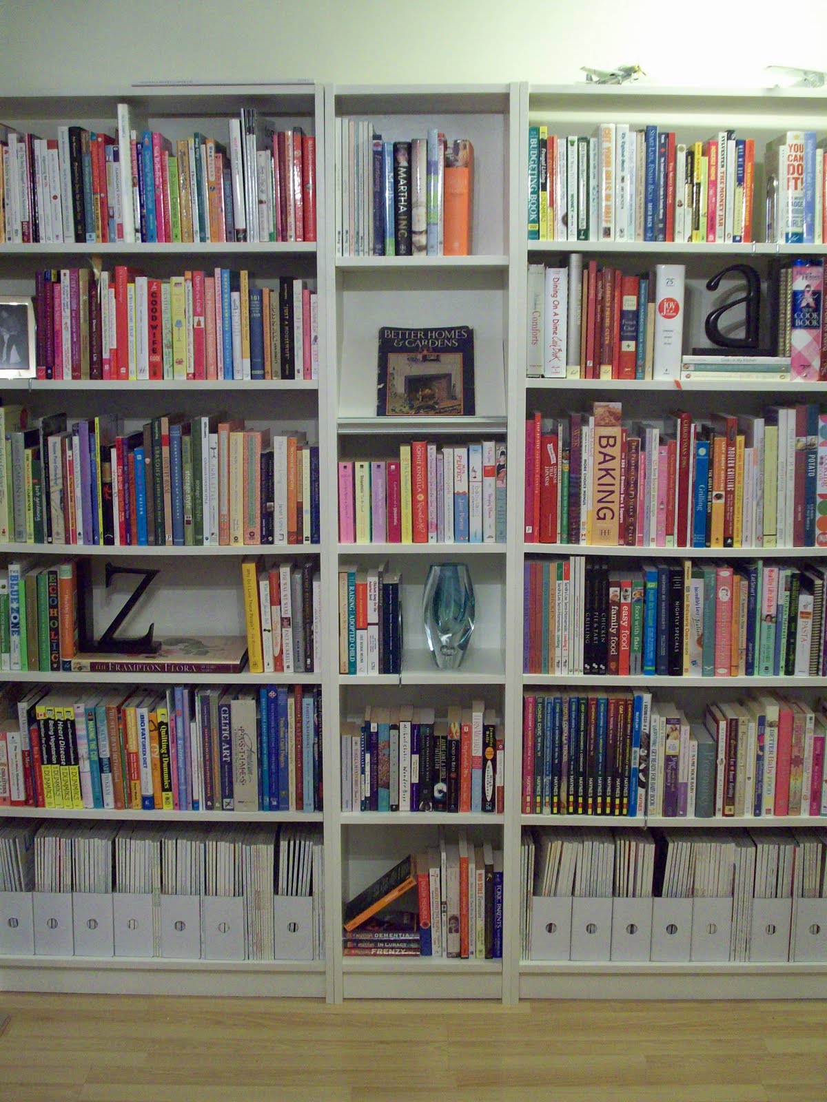 Billy Bookcase all trimmed out!