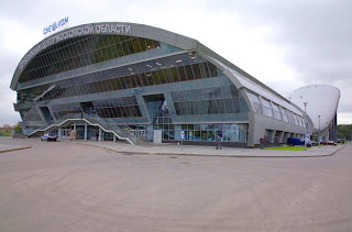 крытом горнолыжном комплексе в Красногорске