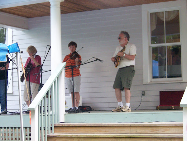 Performance by Alex, his grandmother, and Sam Ensley